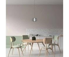 5W LED pakabinamas šviestuvas RABEL, matinės juodos sp., 3000K