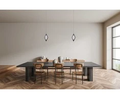 5W LED pakabinamas šviestuvas SEVIL, juodas, 3000K