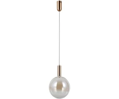 5W LED pakabinamas šviestuvas STRELA, aukso/gintaro sp., 3000K