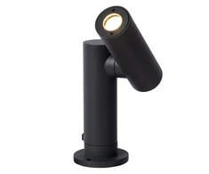 Lucide 5W LED pastatomas lauko šviestuvas TATUM, antracito sp., 3000K, IP65
