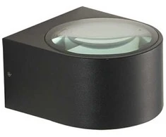 Sieninis šviestuvas 5W LED sieninis fasado šviestuvas PESARO 4K, juodas, 4000K