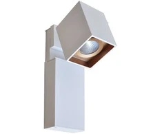 Lubinis šviestuvas 5W LED sieninis šviestuvas ARAVENA, baltos/aukso sp., 4000K