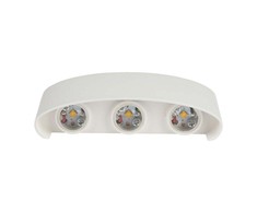 V-tac 5W LED sieninis šviestuvas, baltas, 4000K, IP65