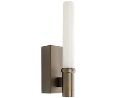 5W LED sieninis šviestuvas, bronzos/baltos sp., 2700/3000K, dimeriuojamas, 26121