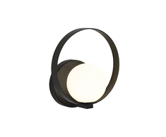 5W LED sieninis šviestuvas HALO, juodos/baltos sp., 2700/3000K, dimeriuojamas, A3815170NDP