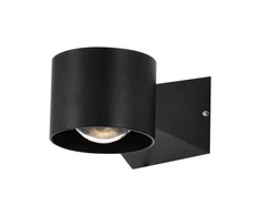 V-tac 5W LED sieninis šviestuvas, juodas, 3000K