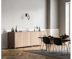 5W LED sieninis šviestuvas SEVIL, juodas, 3000K