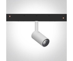 5W LED šviestuvas į magnetines sistemas MINI/P&amp;P, baltas, 3000/4000K, 48V, 38°, DALI, 42122AL/W/V