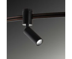 Bikuva.lt 5W LED šviestuvas į magnetinius bėgelius VIOKEF FLEXY, juodas, 2700-6000K, 4313900