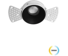 5W LED užglaistomas šviestuvas ALEA, juodas, 3000K, 3914-110B-3-S-38