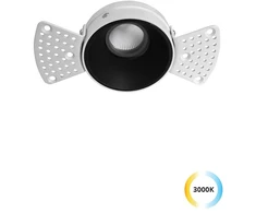 5W LED užglaistomas šviestuvas ALEA, juodas, 3000K, 3914-110B-3-S-38