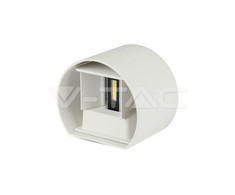 V-tac 5W sieninis lauko šviestuvas, baltas, 4000K, IP65