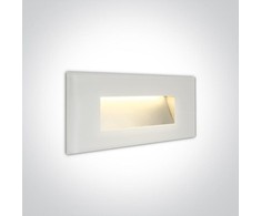 4W LED sieninis šviestuvas, baltas, 3000K, 68076A/W/W