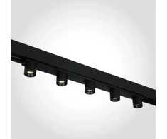 5x2W LED šviestuvas į magnetines sistemas ONELIGHT MINI/MIDI, juodas, 3000K, 42128C/B/W