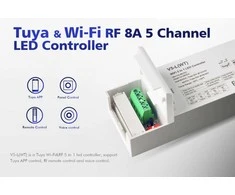 Bikuva.lt 5x(72-192)W TUYA aplikacijos WiFi &amp; RF LED valdiklis, 5 kanalų, veikia per WIFI ir TUYA