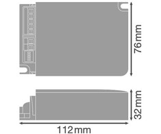 Ledvance 60,20W LED maitinimo šaltinis, DALI, 1400mA