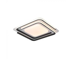 60W LED lubinis šviestuvas, juodos/baltos sp., 3000-6500K, dimeriuojamas