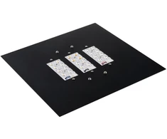 60W LED modulis BRIGHTMAX, juodas, 4000K