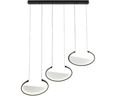 60W LED pakabinamas šviestuvas ADELE, juodas, 3000K, 4302100