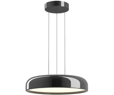 60W LED pakabinamas šviestuvas ALENSA, blizgios juodos sp., 3000K, 4348900