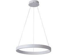 Italux 60W LED pakabinamas šviestuvas BRASCO DOWN, baltas, 3000/4000K, dimeriuojamas
