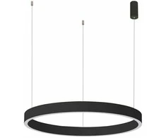 Italux 60W LED pakabinamas šviestuvas BRASCO DOWN, juodas, 3000/4000K, dimeriuojamas