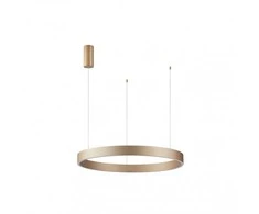 Italux 60W LED pakabinamas šviestuvas BRASCO DOWN, aukso sp., 3000/4000K, dimeriuojamas