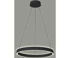 Italux 60W LED pakabinamas šviestuvas BRASCO UP DOWN, juodas, 3000/4000K, dimeriuojamas