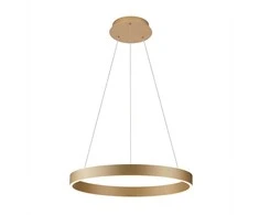Italux 60W LED pakabinamas šviestuvas BRASCO UP DOWN, aukso sp., 3000/4000K, dimeriuojamas