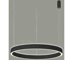 Italux 60W LED pakabinamas šviestuvas BRASCO UP DOWN, juodas, 3000/4000K, dimeriuojamas