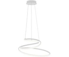 60W LED pakabinamas šviestuvas COASTER, baltas, CCT