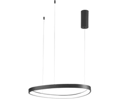 60W LED pakabinamas šviestuvas KLAPTON, juodas, CCT