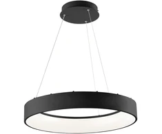60W LED pakabinamas šviestuvas NOAH, juodas, CCT
