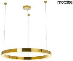 60W LED pakabinamas šviestuvas RING LUXURY 90, aukso sp., 3000K