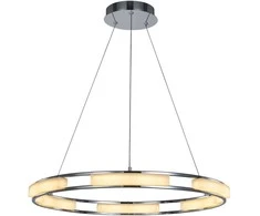 Lubinis šviestuvas 60W LED pakabinamas šviestuvas THEODORE, chromo sp., 3000K, dimeriuojamas
