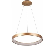 Italux 60W LED pakabinamas šviestuvas VICO, aukso sp., 3000/4000K, dimeriuojamas