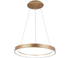 Italux 60W LED pakabinamas šviestuvas VICO, aukso sp., 3000/4000K, dimeriuojamas