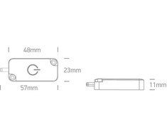 60W TOUCH ON/OFF dimeris, 24V, 38102A