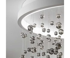 Ideal Lux 56W LED pakabinamas šviestuvas ARMONY, baltas, 3000K, dimeriuojamas, 315805