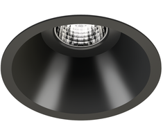 6,5W įleidžiamas šviestuvas SHOT LIGHT, juodas, 4000K, 38°, su maitinimo šaltiniu