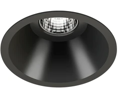 6,5W įleidžiamas šviestuvas SHOT LIGHT, juodas, 3000K, 38°, su maitinimo šaltiniu