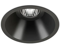 6,5W įleidžiamas šviestuvas SHOT LIGHT, juodas, 3000K, 38°, su maitinimo šaltiniu