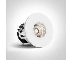 6,5W LED įleidžiamas šviestuvas, baltas, 3000/3500/4000K, dimeriuojamas, 10107PA/W/V