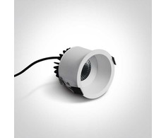 6,5W LED įleidžiamas šviestuvas, baltas, 3000K, 10107WD/W/W