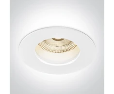 6,5W LED įleidžiamas vidaus/lauko šviestuvas, baltas, 3000/3500/4000K, IP65, 10107MD/W/V