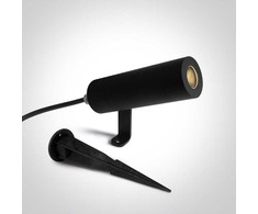 6,5W LED įsmeigiamas šviestuvas, juodas, 3000K, 36°, dimeriuojamas, IP65, 67538B/B/W