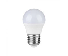 V-tac 6,5W LED lemputė, E27, G45, 3000K, 180°, CREE LED chip