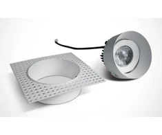 6,5W LED užglaistomas pakreipiamas šviestuvas, baltas, 3000K, 11107BT/W/W