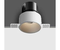 Bikuvalt 6,5W LED užglaistomas šviestuvas, baltas, 3000/3500/4000K, 10107BT/W/V