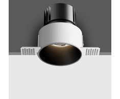 6,5W LED užglaistomas šviestuvas, juodas, 3000/3500/4000K, IP54, dimeriuojamas, 10107BT/B/V